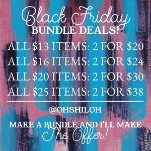 Black Friday (Weekend) Bundle Deals!